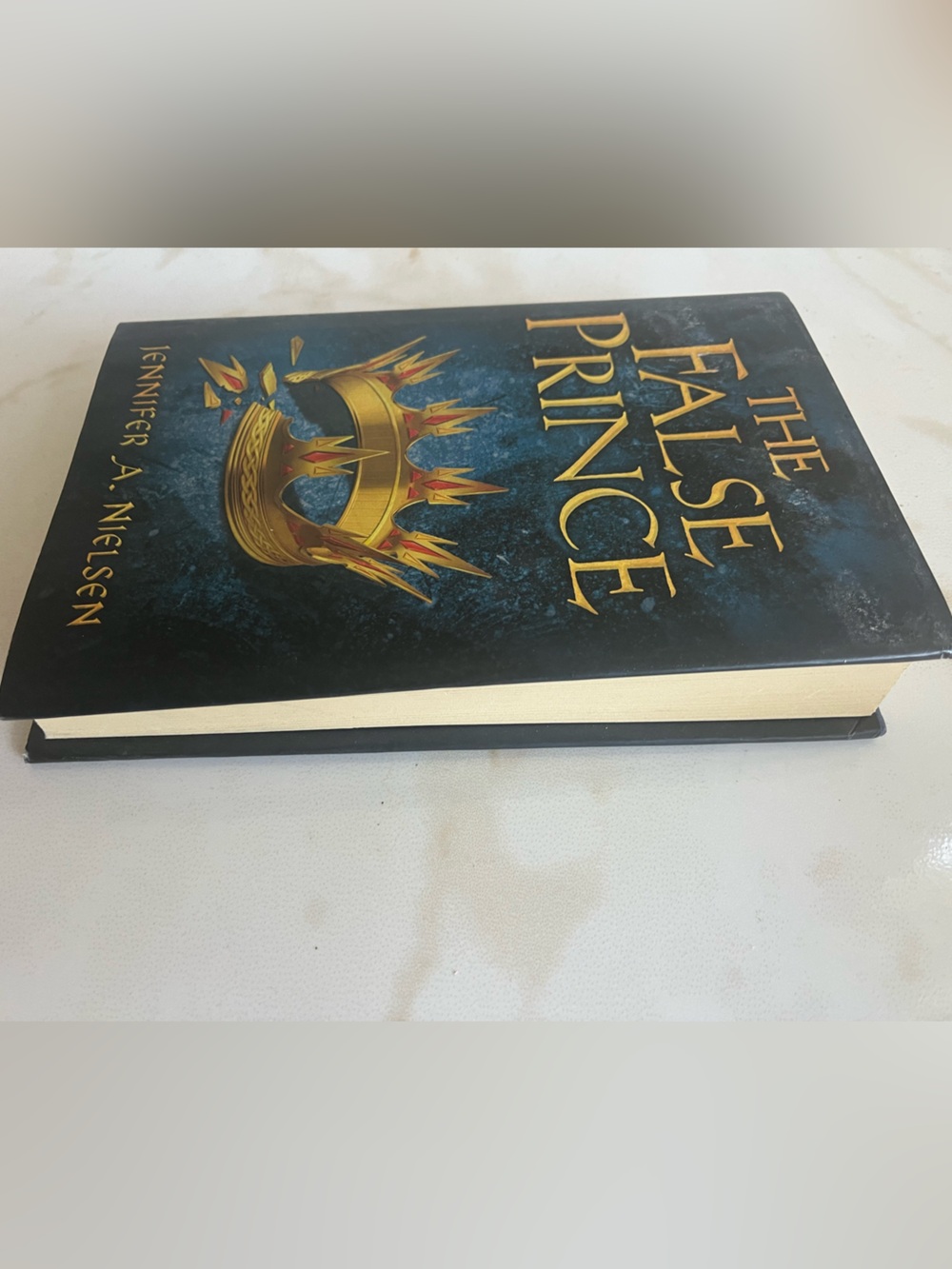The False Prince Hardcover Book - Black & Gold
